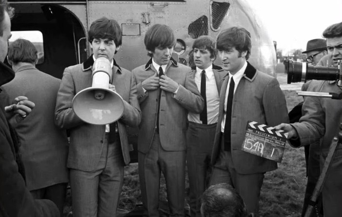 A Hard Day's Night Set Photo