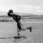 John Lennon playing cricket on the set of How I Won The War 3