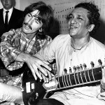 Ravi Shankar with George Harrison