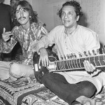 Ravi Shankar with George Harrison