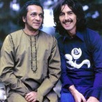 Ravi Shankar with George Harrison