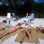 Ringo Starr during the filming of "Help!" in the Bahamas in 1965