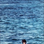 George Harrison during the filming of "Help!" in the Bahamas in 1965