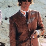 Ringo Starr covered in paint after filming a scene for "Help!" in the Bahamas in 1965