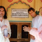 George Harrison in Vrindavan India