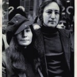 John Lennon with Yoko Ono 23 March 1972