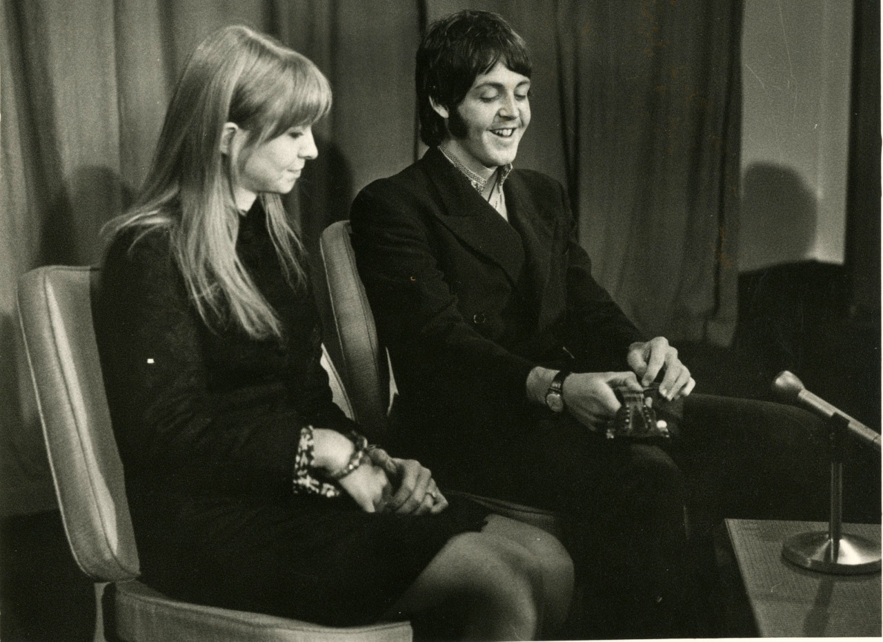 Jane and Paul at Heathrow Airport