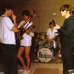 The Beatles rehearsing at their Miami hotel, 1964