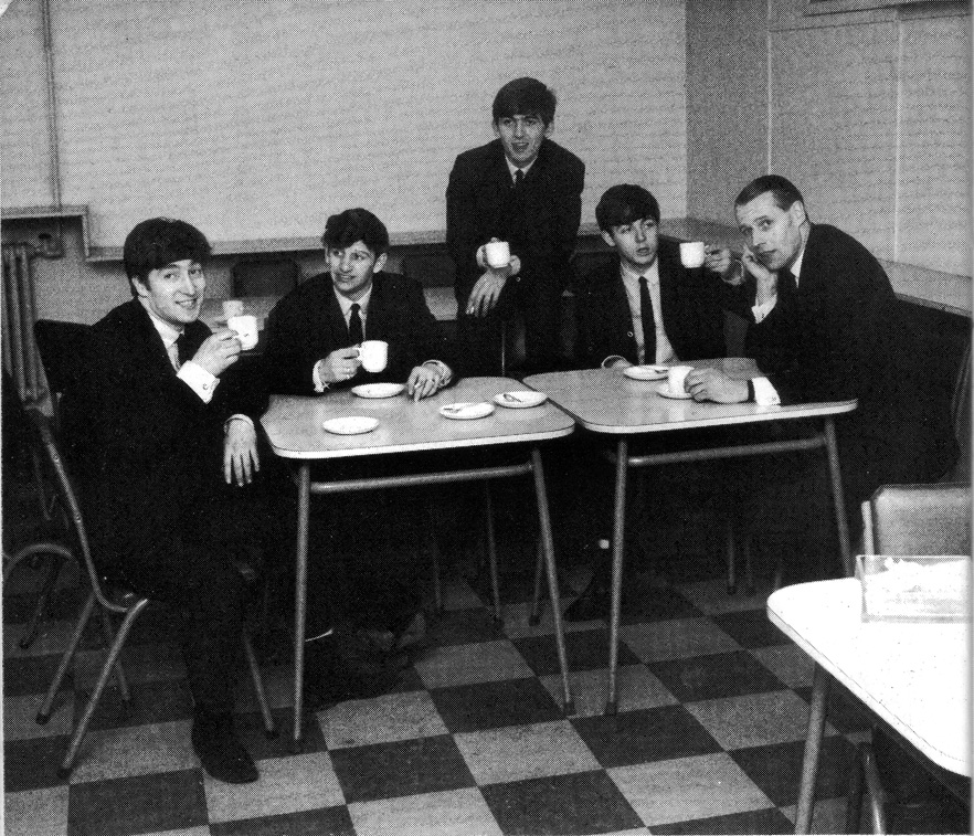 a tea with George Martin