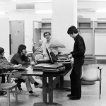 Backstage at Shea Stadium