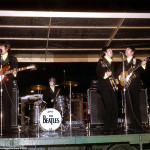 The Beatles at Busch Stadium in St Louis, Missouri