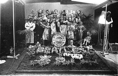 Sgt Pepper Cover shoot