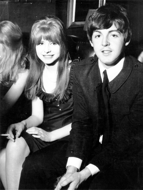 Jane Asher and Paul McCartney 1964