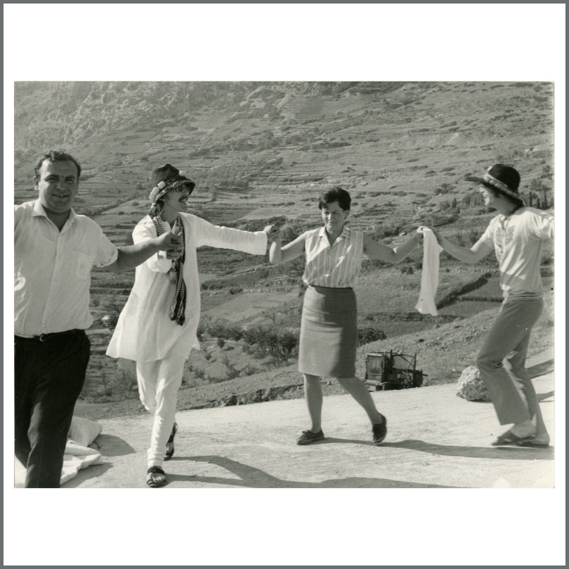 John Lennon & George Harrison 1967 Greece