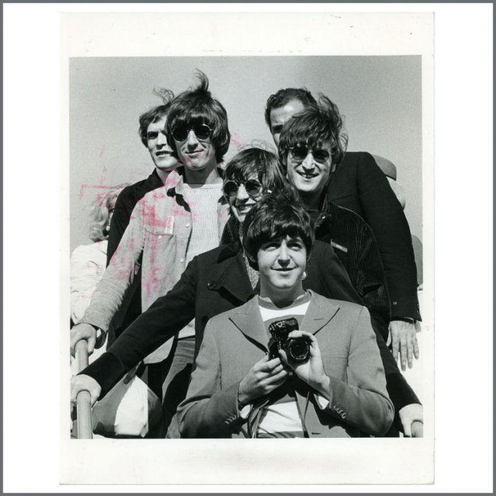 The Beatles 1966 San Francisco Airport