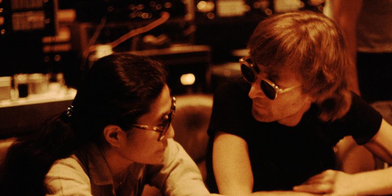 John Lennon and Yoko Ono by Kishin Shinoyama
